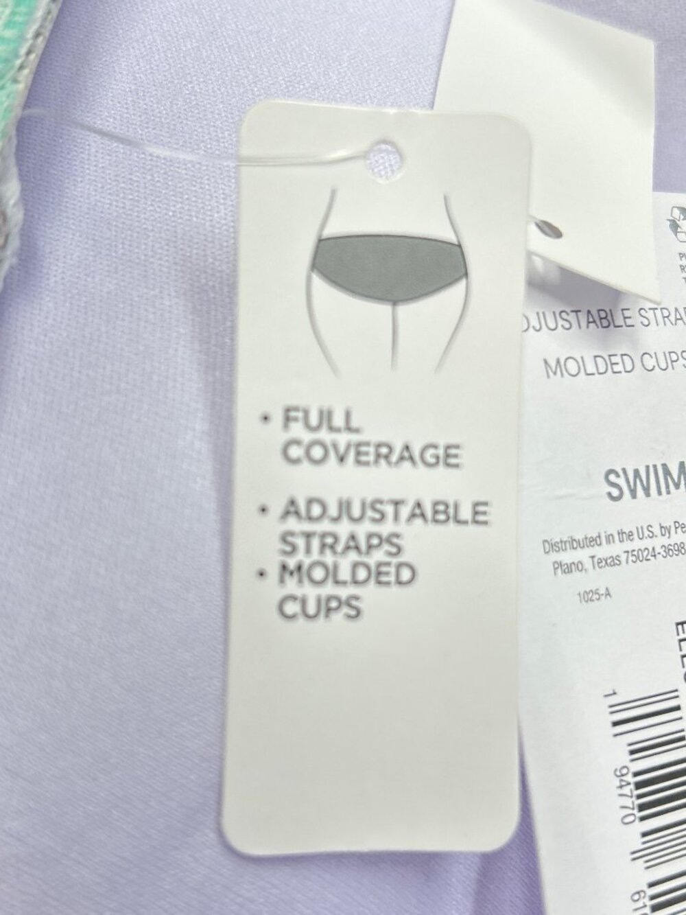 Liz Claiborne Size 22W Swim Dress With Ruched Bust & Adjustable Straps Floral - Picture 8 of 10